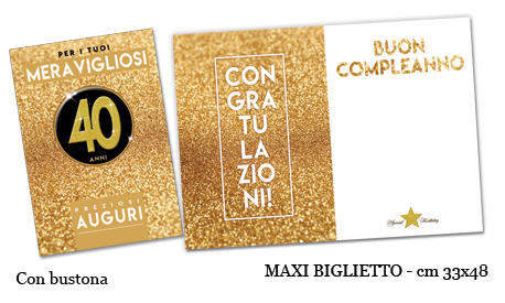 BIGLIETTO COMPLEANNO G1000/24